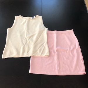 St John skirt & top